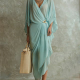 Alina | Draped Dress