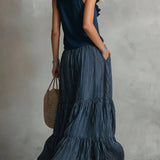 Naomi | Maxi Dress with Ruffles