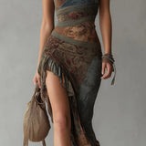 Nala | Asymmetrical Boho Maxi Dress