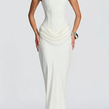 Leonor | Maxi Dress with Square Neckline