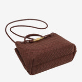 Malia | Kompaktowa Torba Woven z Regulowanym Paskiem