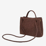 Malia | Kompaktowa Torba Woven z Regulowanym Paskiem