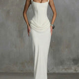 Leonor | Maxi Dress with Square Neckline