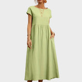 Gabrielle™ — Midi sukienka w eleganckim, ponadczasowym stylu