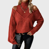 Michalina - Elegancki damski sweter z wełny