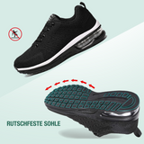 SanoWalk Ortopedyczne Buty - Głęboka Czerń