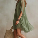 Kaia | Transparent Tunic Dress
