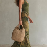 Zara | Maxi Dress with Tie-Dye Effect