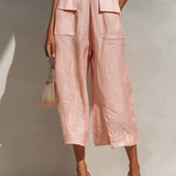 Amelie | Minimalist Linen Jumpsuit