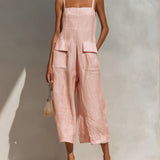 Amelie | Minimalist Linen Jumpsuit