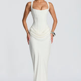 Leonor | Maxi Dress with Square Neckline
