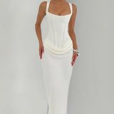 Leonor | Maxi Dress with Square Neckline