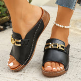 Romy - Slide Sandals