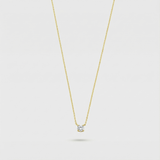 Ysavienna | Elegancki naszyjnik z kamieniem moissanite-style