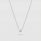 Ysavienna | Elegancki naszyjnik z kamieniem moissanite-style