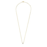 Ysavienna | Elegancki naszyjnik z kamieniem moissanite-style