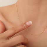 Tiaralynn | Delikatny naszyjnik typu paperclip