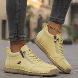 Mila – Wygodne ortopedyczne sneakersy z zamkiem błyskawicznym